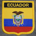Ecuador Patch - Latin America, South America, Galapagos Islands, Applique (Iron On)