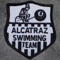 Alcatraz Swimming Team Patch - Embroidered San Francisco California, The Rock, Prison Badge (Iron On)
