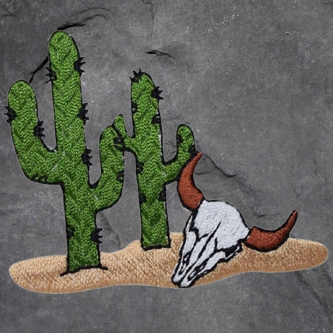 Wild West Patch Set - Western, Cowboy, Cactus, Horseshoe, Dreamcatcher(Iron On)