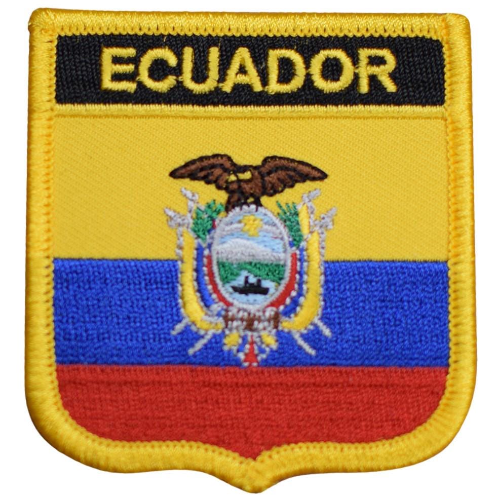 Ecuador Patch - Latin America, South America, Galapagos Islands, Applique (Iron On)