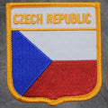 Czech Republic Patch - Europe, Czechia, Prague, Applique (Iron On)